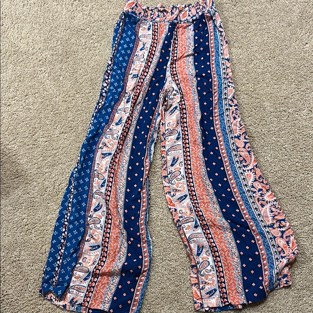 New Look Multicolor Boho Pants